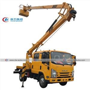Isuzu Double Row Folded Arm Aerial Platform Truck