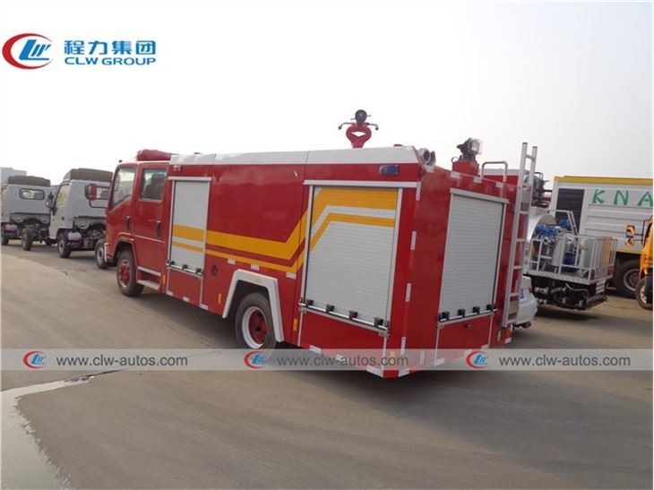 ISUZU ELF 3cbm Foam Tank Fire Fighting Truck