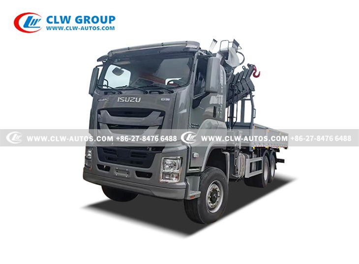 ISUZU Folding Boom Crane Truck