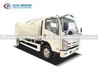 ISUZU FRR 6000 Liters Fuel Refilling Truck With Double Oil Dispenser