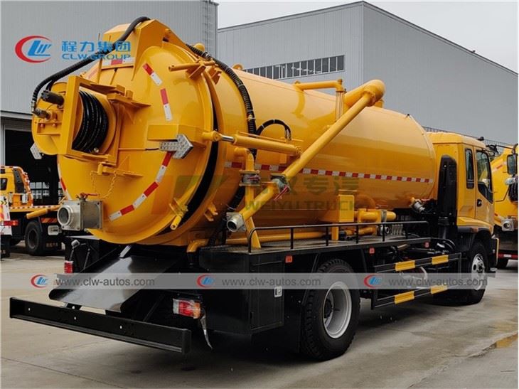 ISUZU FTR 10,000L Vacuum Hydro Excavator Truck