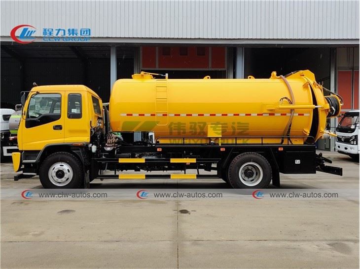 ISUZU FTR 10,000L Vacuum Hydro Excavator Truck