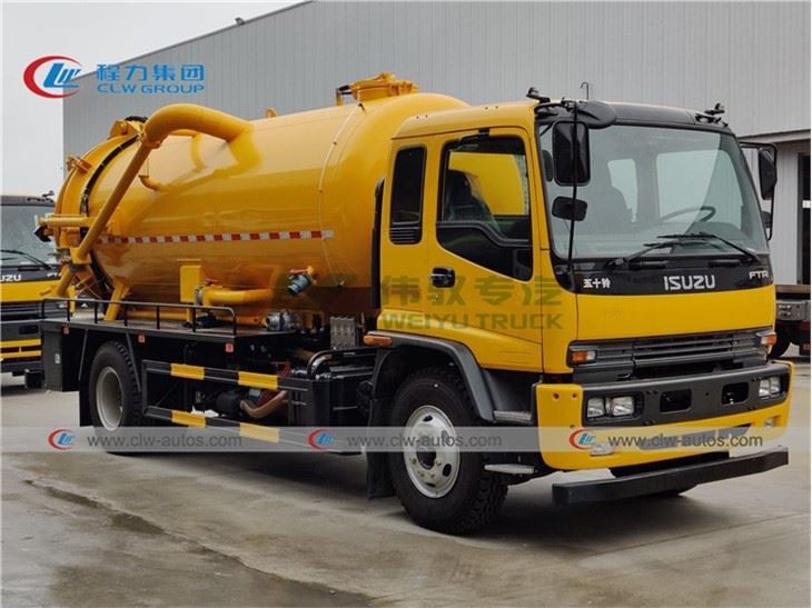 ISUZU FTR 10,000L Vacuum Hydro Excavator Truck