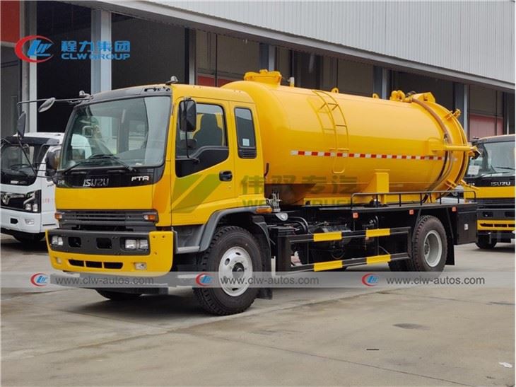ISUZU FTR 10,000L Vacuum Hydro Excavator Truck