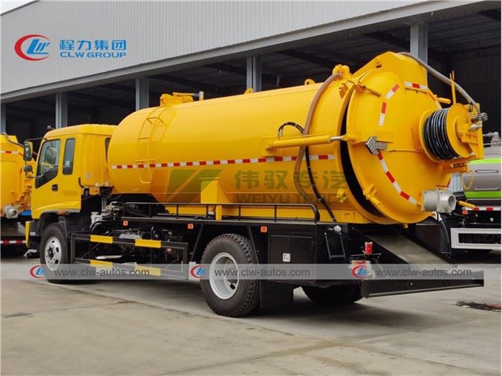 ISUZU FTR 10,000L Vacuum Hydro Excavator Truck