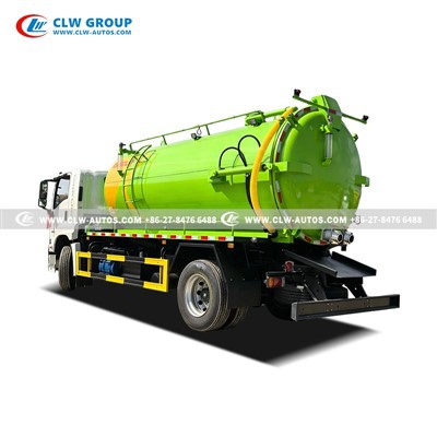 3.ISUZU 12CBM Vacuum Truck