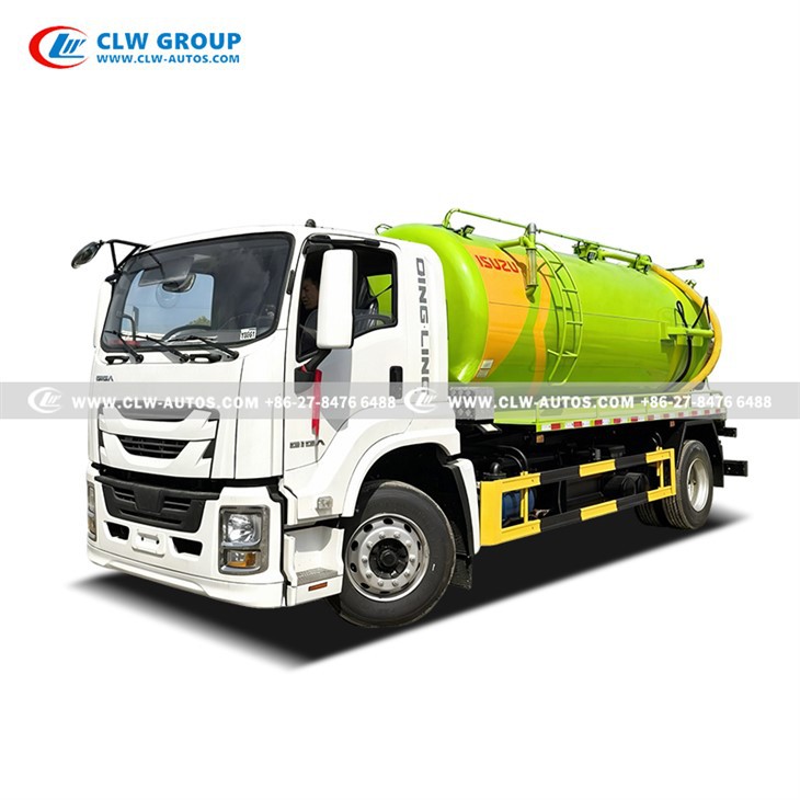 UAE ISUZU FTR 12CBM Sewage Truck