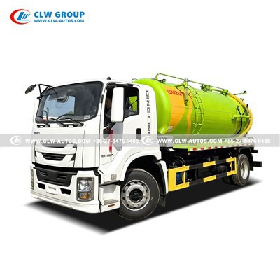 UAE ISUZU FTR 12CBM Sewage Truck