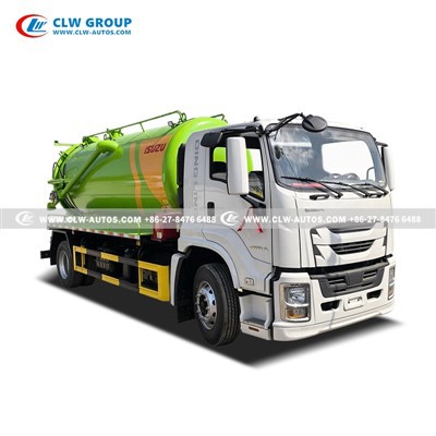 2.ISUZU FTR 12CBM Vacuum Truck