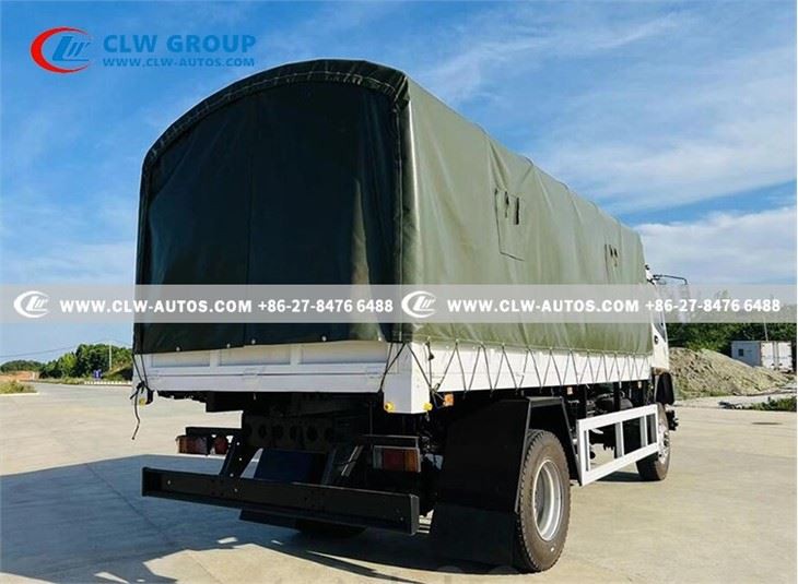 ISUZU FVR 240HP Army Use Troop Carrier With Tarpaulin