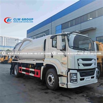 ISUZU GIGA 12Tons Vacuum Suction Truck
