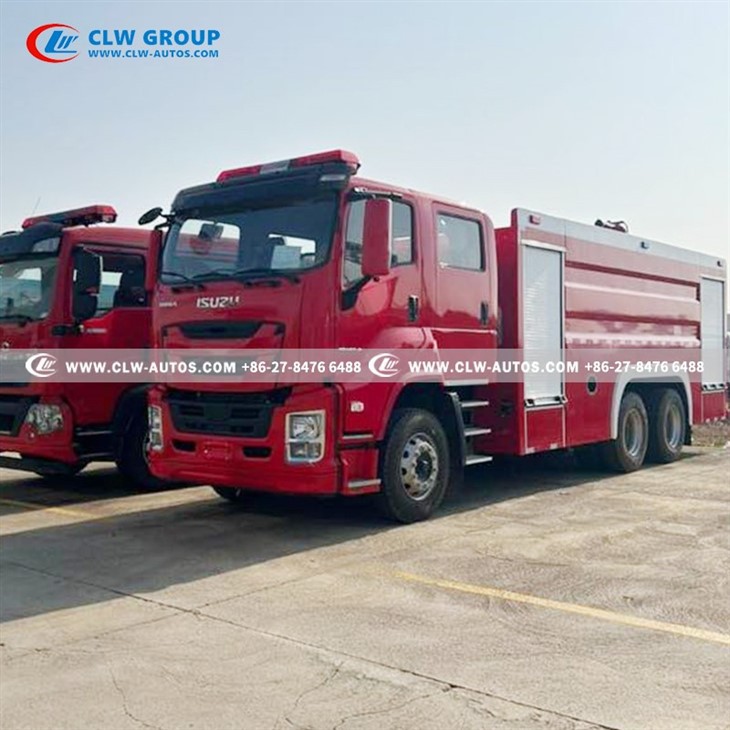 ISUZU GIGA 15CBM Foam Fire Truck