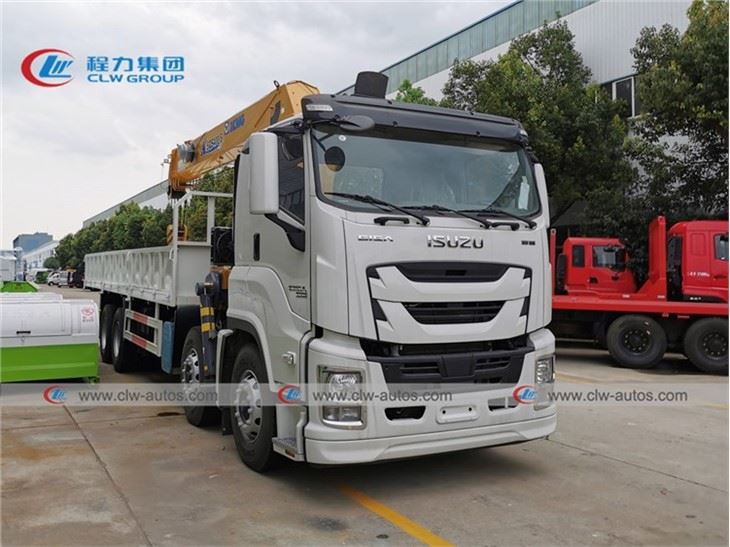 ISUZU GIGA 16TON Knuckle Folded Arm XCMG Crane Truck