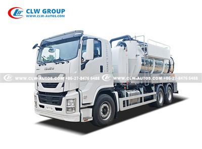 ISUZU GIGA Stainless Steel Sewer Jetter