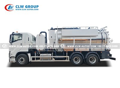 ISUZU GIGA Stainless Steel Sewer Jetter best