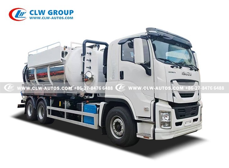 ISUZU GIGA Stainless Steel Sewer Jetter