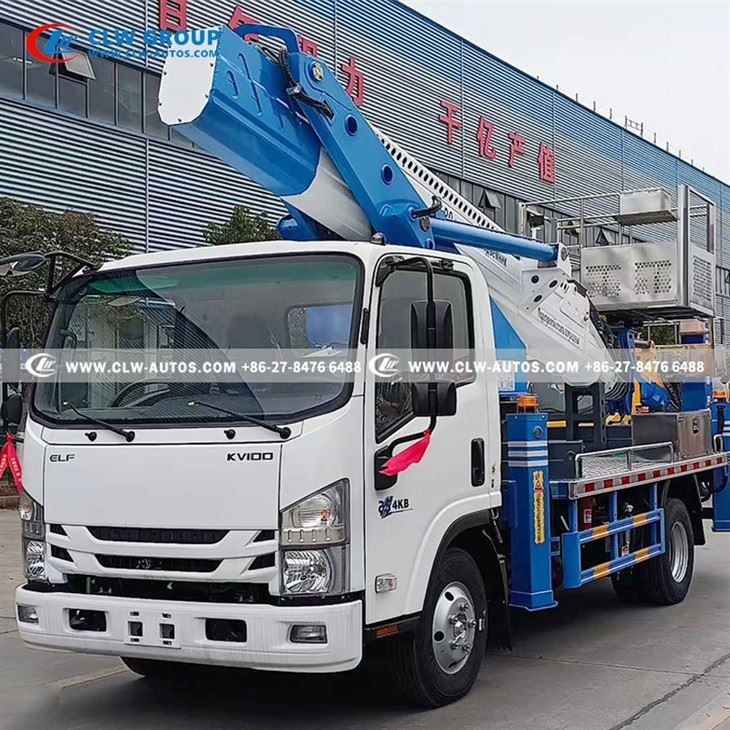 Isuzu KV100 30m Insulation Type Telescopic Aerial Platform Truck