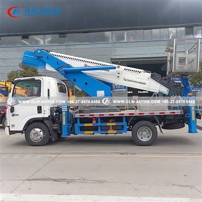 Isuzu KV100 30m Insulation Type Telescopic Aerial Platform Truck suppliers