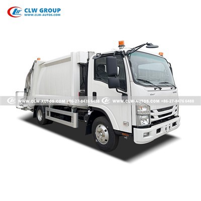 2.ISUZU 8CBM Compressed Garbage Truck