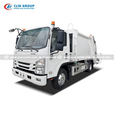 ISUZU KV100 5CBM Compressed Garbage Truck