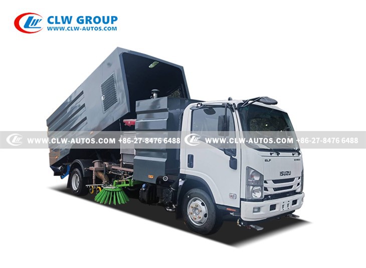 ISUZU 8CBM Sweeper Washing Truck
