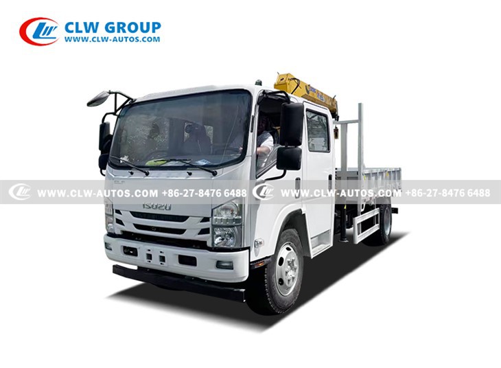 ISUZU NKR 2Tons Crane Truck