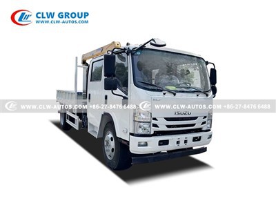 ISUZU NKR 2Tons Crane Trank