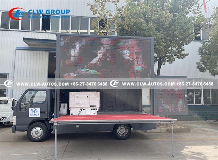 ISUZU Outdoor LED Advertisment Truck