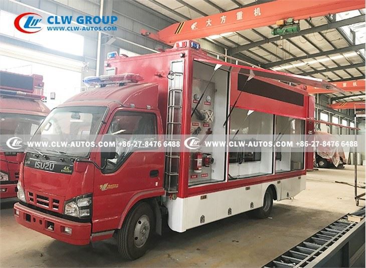 ISUZU P5 Waterproof Mobile LED Digital Billboard Advertising Truck