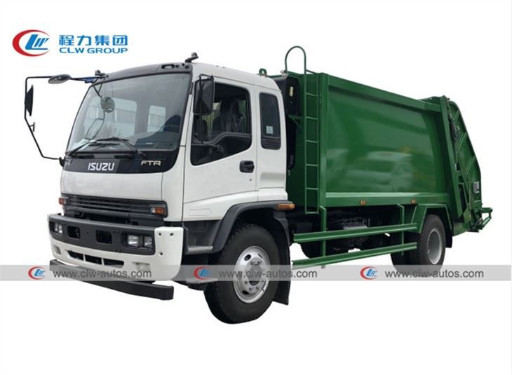 ISUZU 12CBM Sanitation Compression Waste Collection Truck