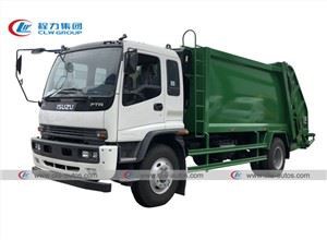 ISUZU 12CBM Sanitation Compression Waste Collection Truck