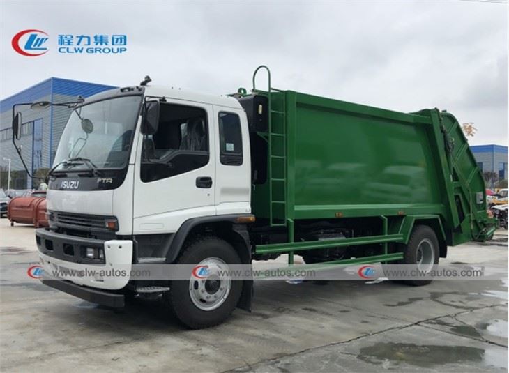 ISUZU 12CBM Sanitation Compression Waste Collection Truck