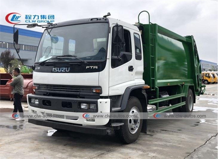 ISUZU 12CBM Sanitation Compression Waste Collection Truck