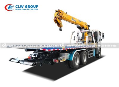 ISUZU Towing Truck With 8-tons Crane suppliers