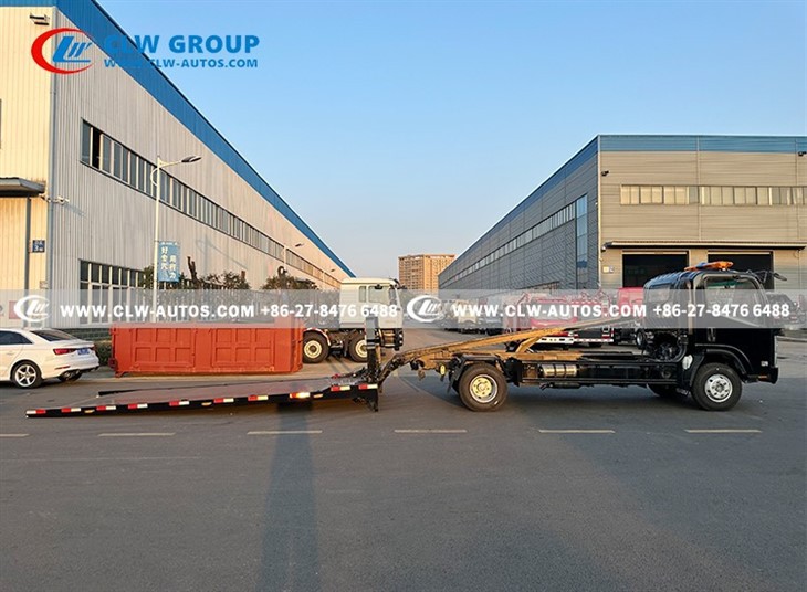 ISUZU Zero Degree Full Landing Road Wrecker 4Tons