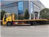 J6L Flatbed Tow Truck 8Ton Knuckle Boom Crane