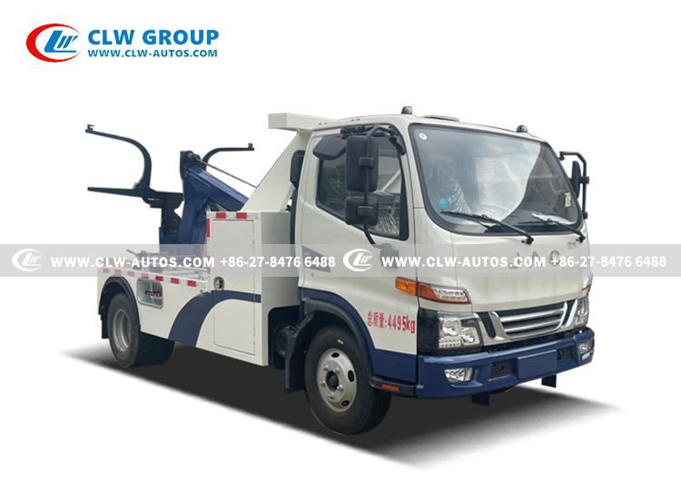 JAC 2Tons Wrecker Truck For Garage Rescue