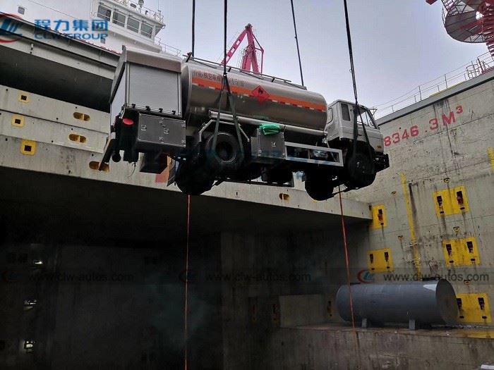 Dongfeng Mobile 15cbm Helicopter Fuel Aviation Kerosene Refueling Truck