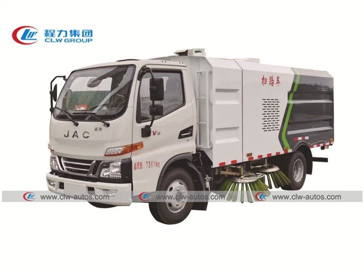 JAC Small Vacuum Road Sweeper Cleaning Truck