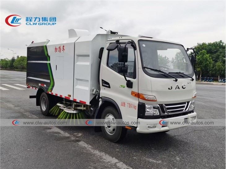 JAC Small Vacuum Road Sweeper Cleaning Truck