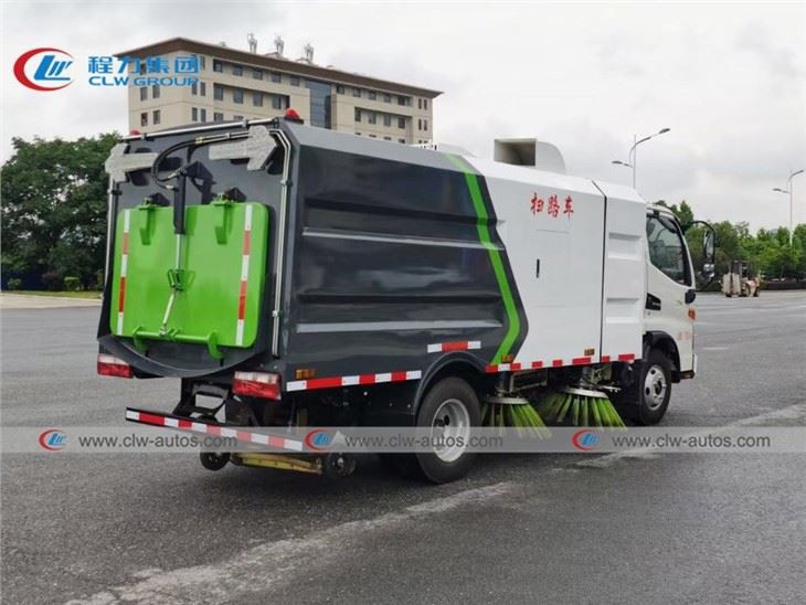 JAC Small Vacuum Road Sweeper Cleaning Truck