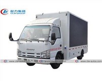 Japan Brand ISUZU P6 Display LED Billboard Truck