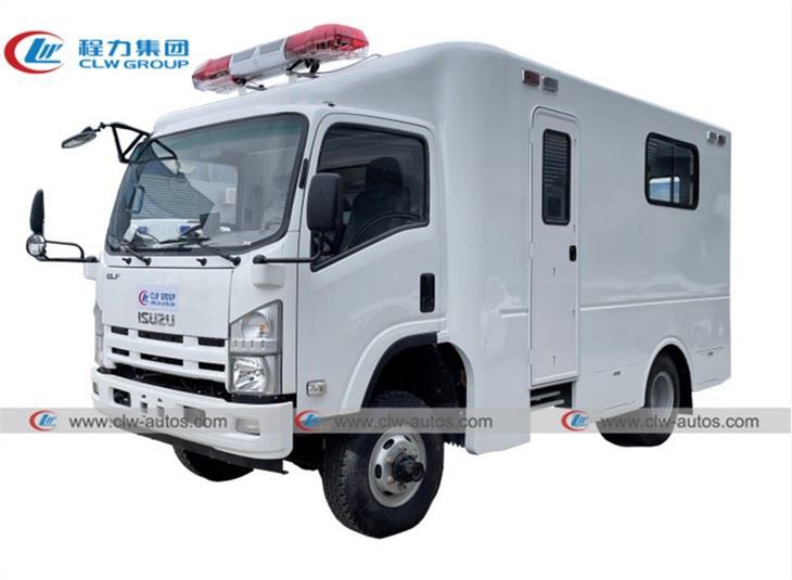 Japan ISUZU GPS Monitoring Transit Ambulance