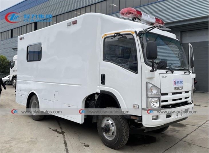 Japan ISUZU GPS Monitoring Transit Ambulance