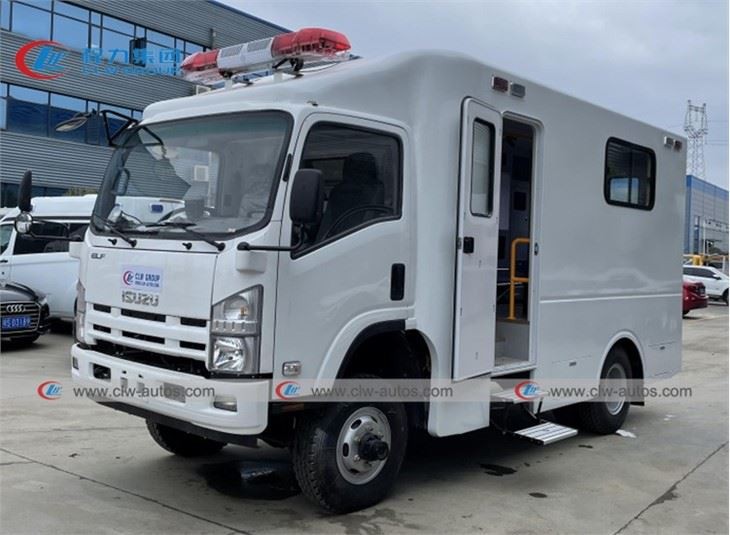 Japan ISUZU GPS Monitoring Transit Ambulance