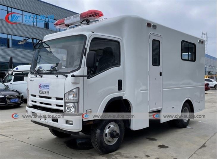 Japan ISUZU GPS Monitoring Transit Ambulance