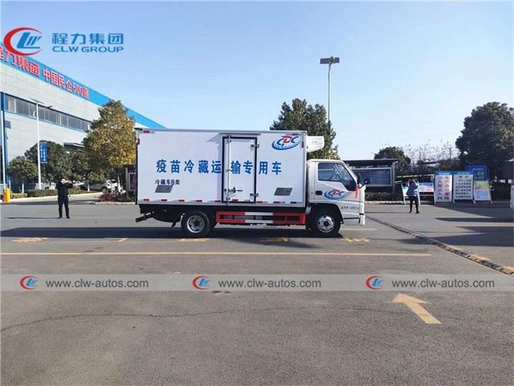 JMC 3Ton 5Ton Vaccine Tansportation Refrigerated Van Truck