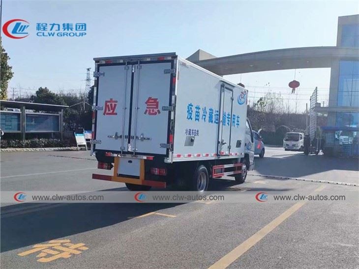JMC 3Ton 5Ton Vaccine Tansportation Refrigerated Van Truck