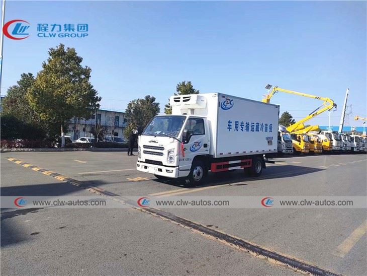 JMC 3Ton 5Ton Vaccine Tansportation Refrigerated Van Truck