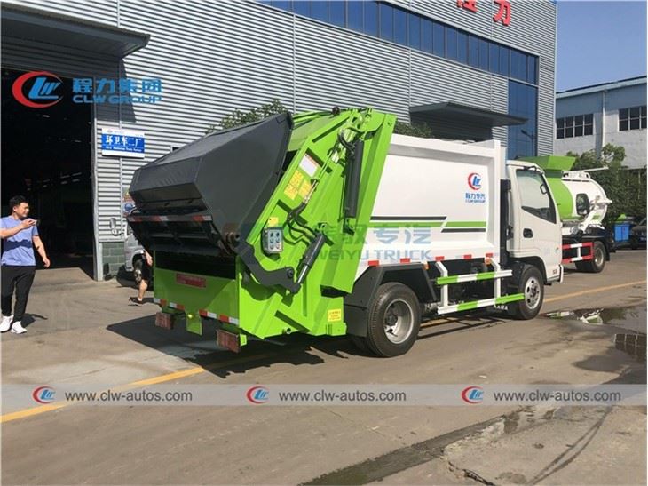 KAMA 4CBM Rear Loading Garbage Truck